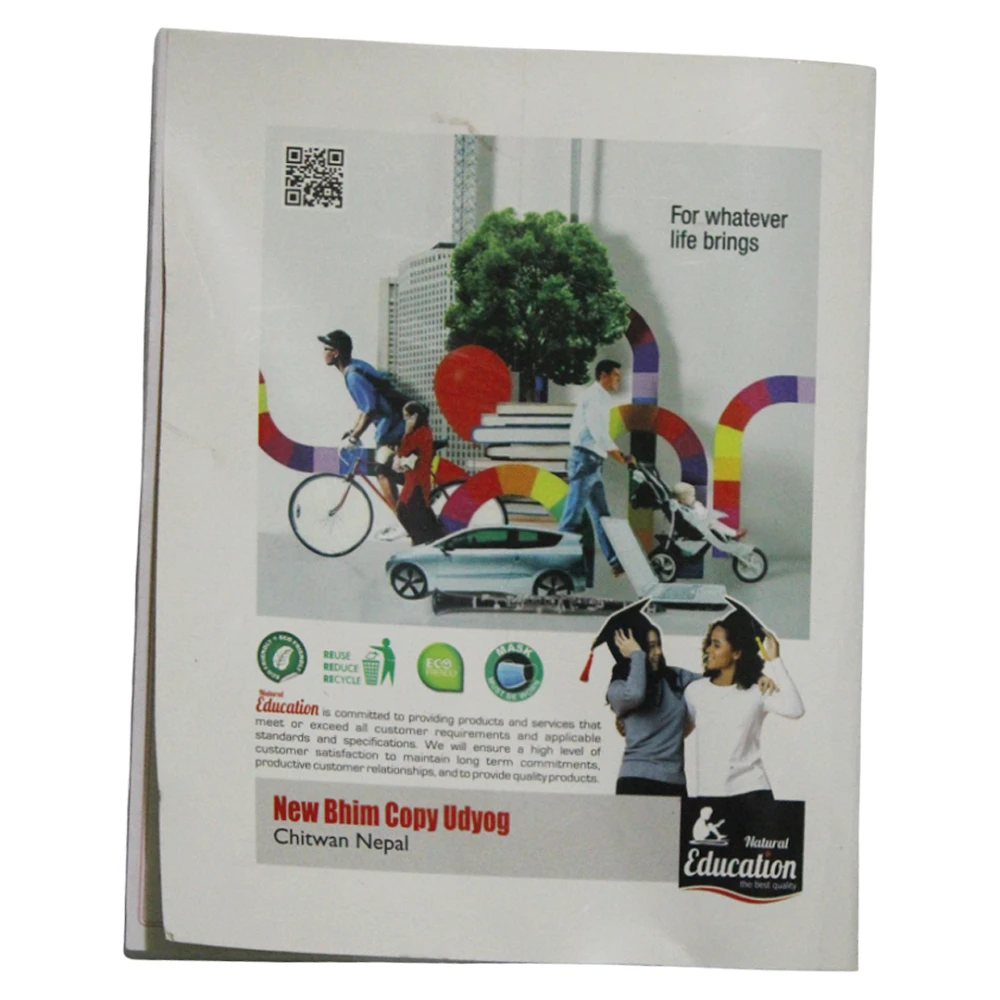 Product photo of Flat Notebook / Natural Education MRP:200 - (Buy 3 get 1 free)
