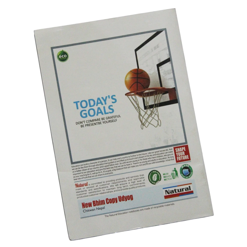 Product photo of A4 Notebook / Natural MRP: 100 - (Buy 3 get 1 free)