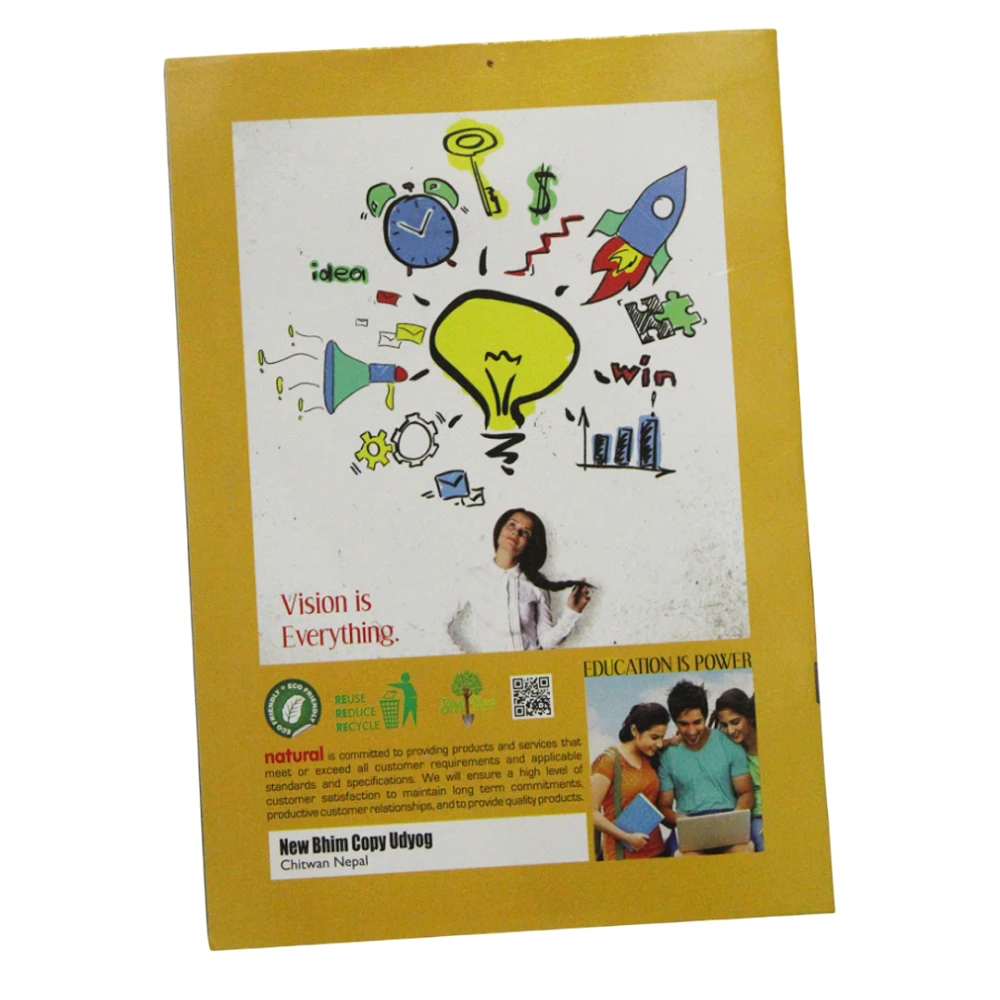 Product photo of A4 Notebook / Natural MRP: 120 (Buy 3 get 1 free)