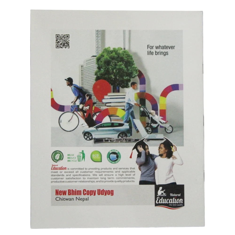 Product photo of Flat Notebook / Natural Education MRP:100 (Buy 3 get 1 free)