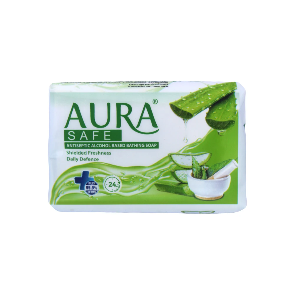 Product photo of Dhoni Combo Pack ( Laundry Soap, Powder, Herbal Dishwash, Aura Body Soap ) - 16pcs