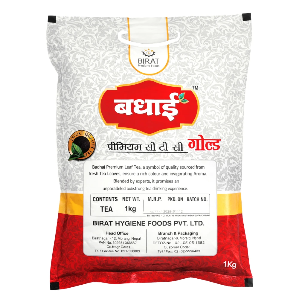 Product photo of Badhai Gold Premium CTC Tea – 1kg