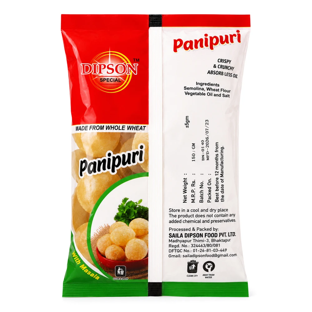 Product photo of Dipson Panipuri - 150gm